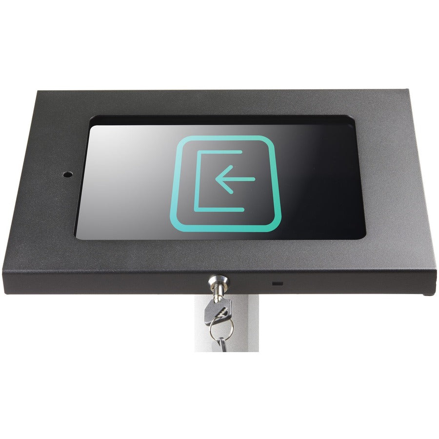 StarTech.com Secure Tablet Floor Stand - Anti-Theft Locking Mount for 9.7-inch iPad and Tablets