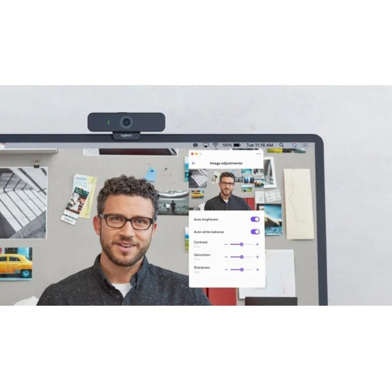 Logitech C925e Business Webcam with Full HD 1080p Video and Dual Microphones