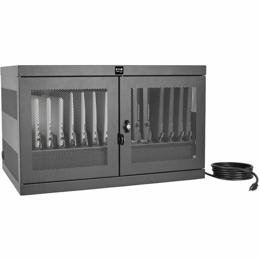 Eaton Tripp Lite Series CSC16AC Multi-Device Charging Station with 16 AC Outlets and Secure Storage