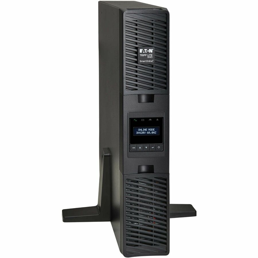 Eaton Tripp Lite Series SmartOnline SU1500RTXLCDN 1500VA Double-Conversion UPS with Network Management and Extended Runtime