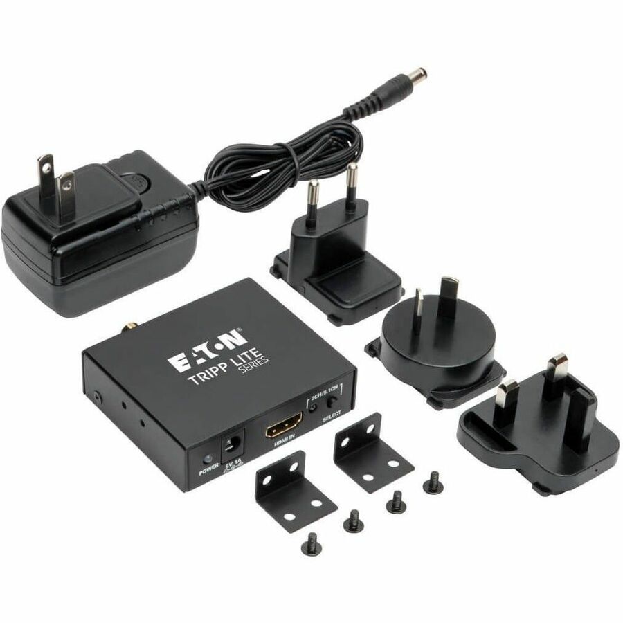 Eaton Tripp Lite Series P130-000-AUDIO 4K HDMI Audio De-Embedder/Extractor with Multi-Channel Support
