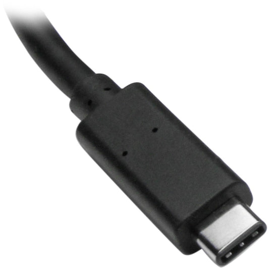 StarTech.com HB30C3A1GE 3-Port USB 3.0 Hub with Gigabit Ethernet for USB-C Laptops