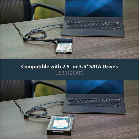 StarTech.com USB 3.1 SATA to USB Adapter Cable for 2.5
