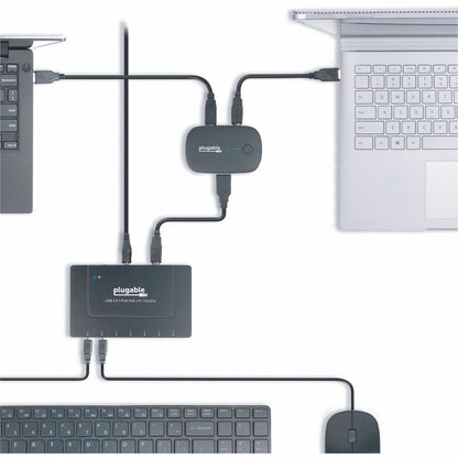 Plugable USB 2.0 Sharing Switch - Model USB2-SWITCH2 for Linux & Windows