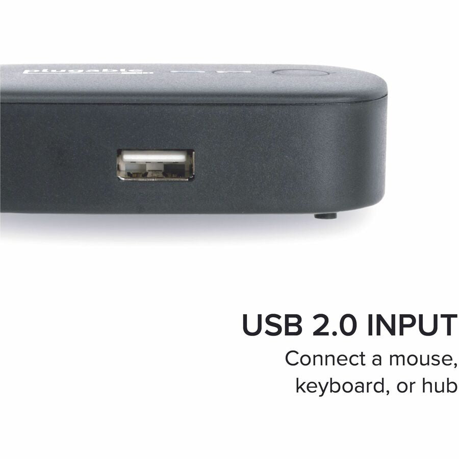 Plugable USB 2.0 Sharing Switch - Model USB2-SWITCH2 for Linux & Windows