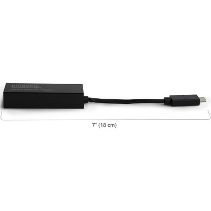 Plugable USB C Ethernet Adapter with Gigabit Network Speeds - Model USBC-E1000
