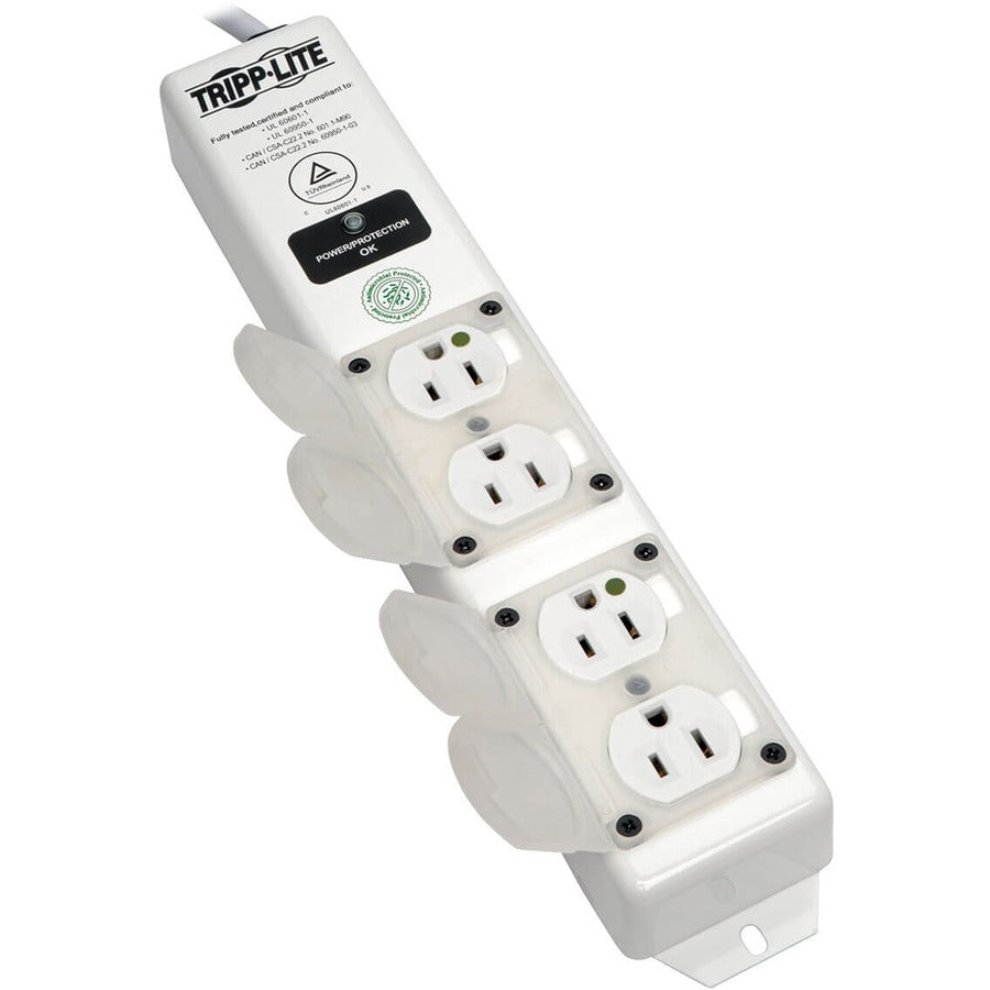 Eaton Tripp Lite Series SPS406HGULTRA Medical-Grade Power Strip with Hospital-Grade Outlets and Surge Protection