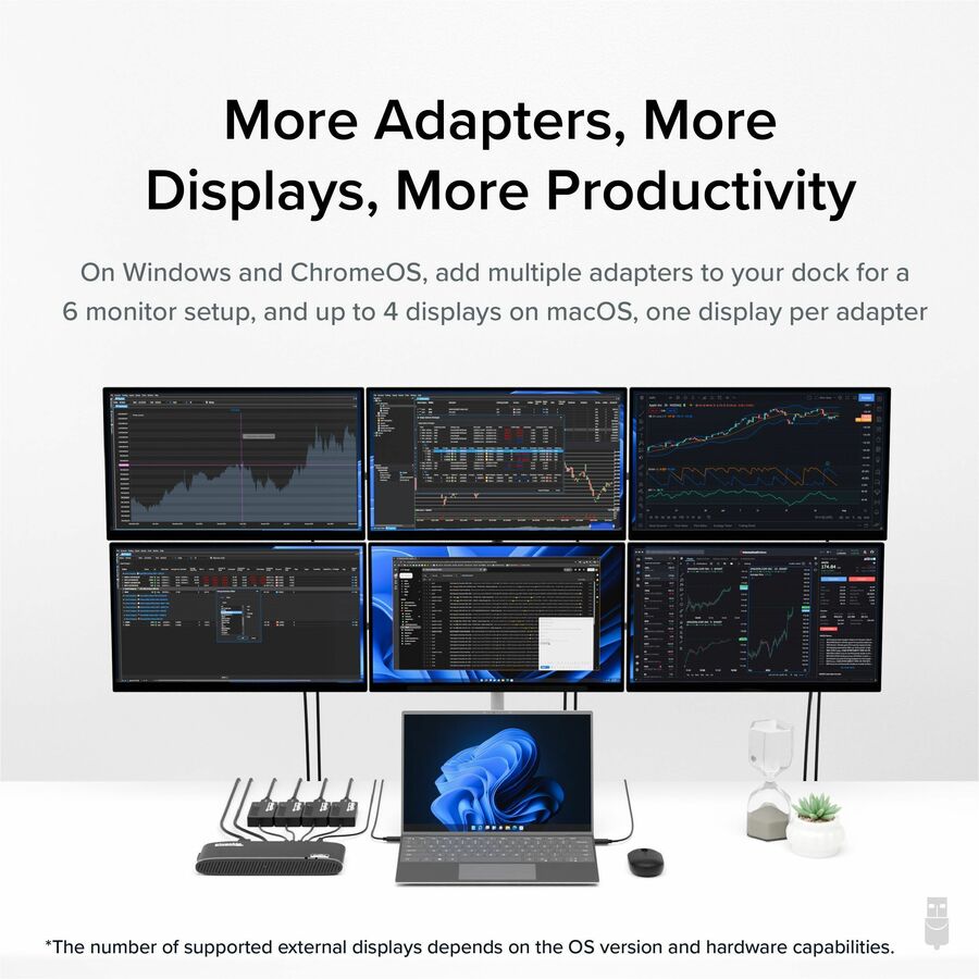 Plugable USB 3.0 to HDMI Video Graphics Adapter with Audio – Supports Dual Monitors up to 2560x1440