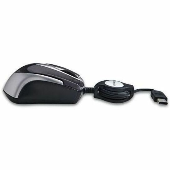 Verbatim America, LLC USB-C Mini Optical Travel Mouse - Compact, Tangle-Free Design