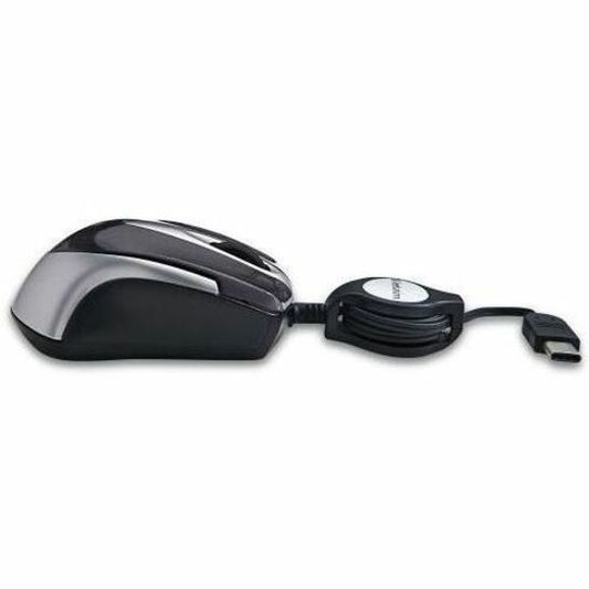 Verbatim America, LLC USB-C Mini Optical Travel Mouse - Compact, Tangle-Free Design