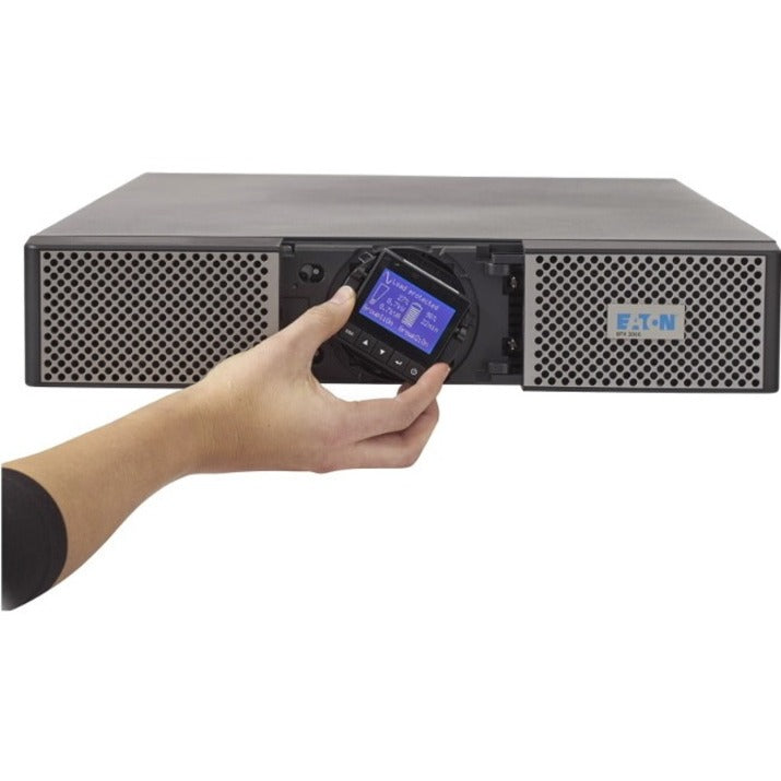 Eaton 9PX 2000VA 1800W 120V Rack/Tower Online Double-Conversion UPS with Extended Runtime and Cybersecure Network Card