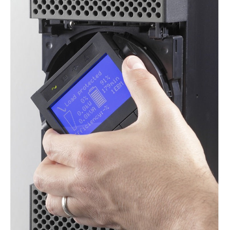 Eaton 9PX 2000VA 1800W 120V Rack/Tower Online Double-Conversion UPS with Extended Runtime and Cybersecure Network Card
