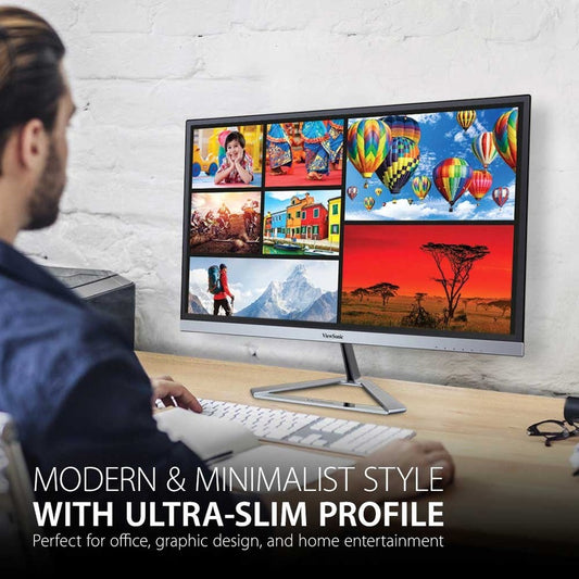 ViewSonic VX2276-SMHD 22-Inch Full HD IPS Monitor with HDMI, DisplayPort, and VGA