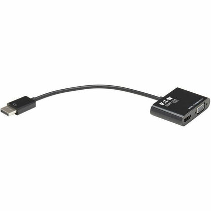 Eaton Tripp Lite Series DisplayPort 1.2 to VGA/HDMI All-in-One Converter Adapter (Part #P136-06N-HV-V2)