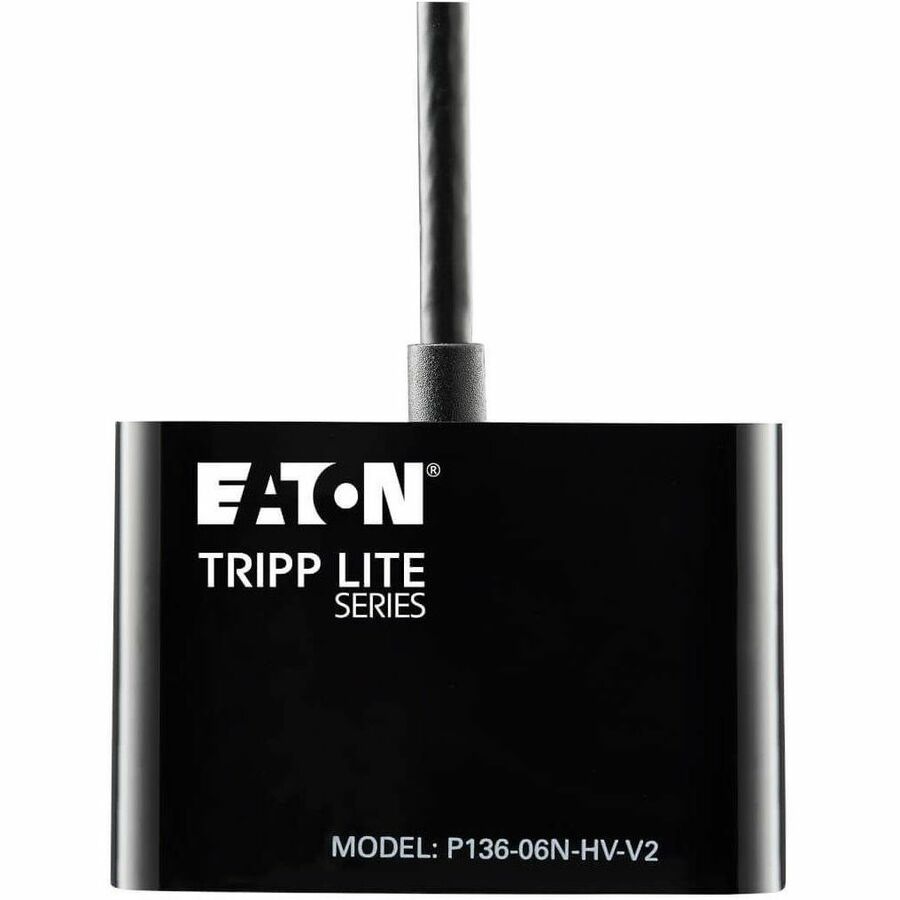 Eaton Tripp Lite Series DisplayPort 1.2 to VGA/HDMI All-in-One Converter Adapter (Part #P136-06N-HV-V2)