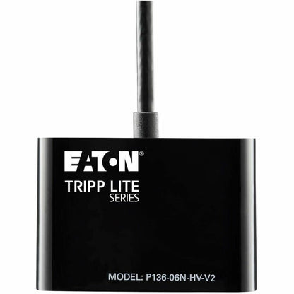 Eaton Tripp Lite Series DisplayPort 1.2 to VGA/HDMI All-in-One Converter Adapter (Part #P136-06N-HV-V2)