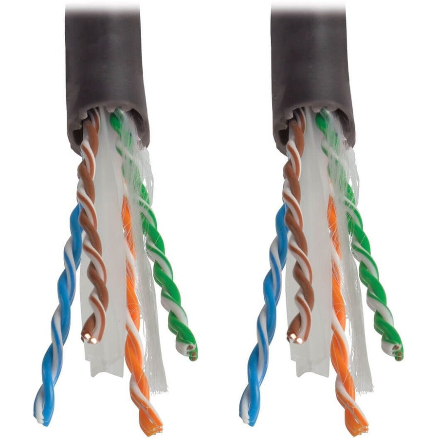 Eaton Tripp Lite Series Cat6 Gigabit Bulk Ethernet Cable - 1000 ft. Black, Part N222-01K-BK