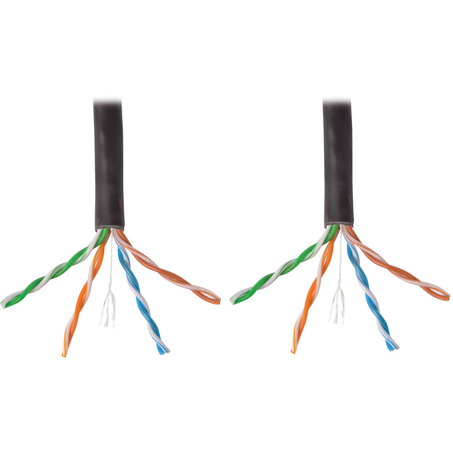 Eaton Tripp Lite Series Cat6 Gigabit Bulk Ethernet Cable - 1000 ft. Black, Part N222-01K-BK