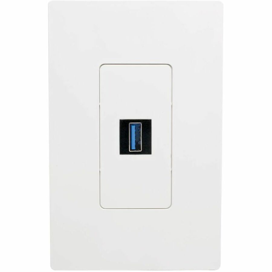 Eaton Tripp Lite Series USB 3.0 All-in-One Keystone/Panel Mount Coupler (F/F), Black