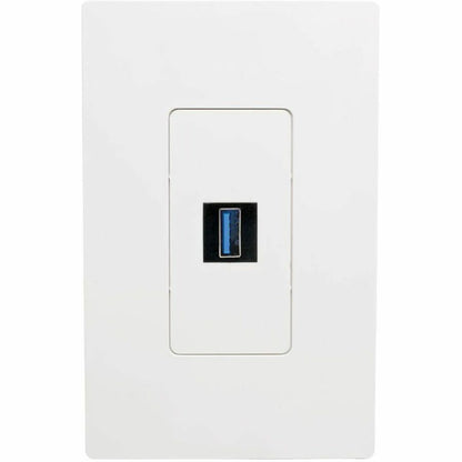 Eaton Tripp Lite Series USB 3.0 All-in-One Keystone/Panel Mount Coupler (F/F), Black