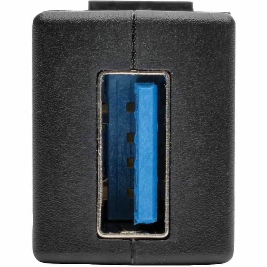 Eaton Tripp Lite Series USB 3.0 All-in-One Keystone/Panel Mount Coupler (F/F), Black