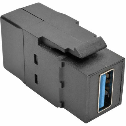 Eaton Tripp Lite Series USB 3.0 All-in-One Keystone/Panel Mount Coupler (F/F), Black