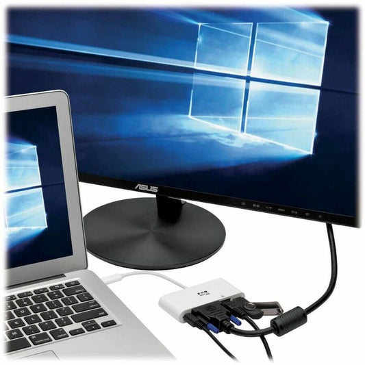 Eaton Tripp Lite Series USB-C to DVI Adapter and Docking Station U444-06N-DGU-C for laptops and notebooks