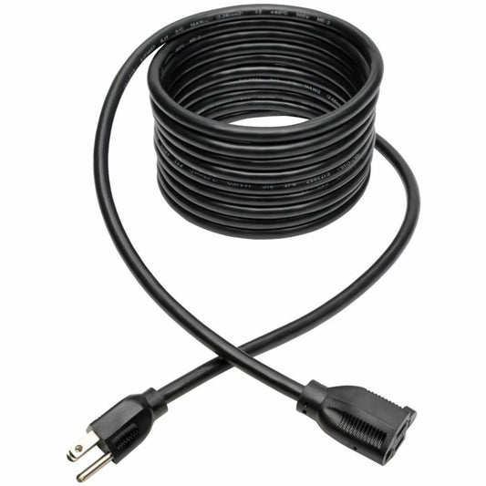 Eaton Tripp Lite Series Heavy-Duty Power Extension Cord, 15 ft., 14 AWG, NEMA 5-15P to NEMA 5-15R