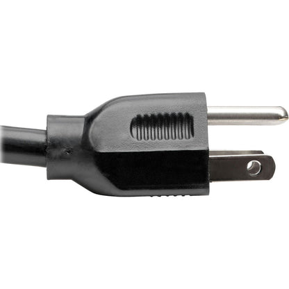 Eaton Tripp Lite Series Heavy-Duty Power Extension Cord, 25 ft. NEMA 5-15P to NEMA 5-15R, 15A 120V, Black
