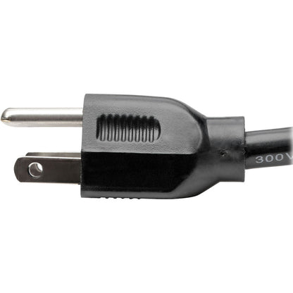 Eaton Tripp Lite Series Heavy-Duty Power Extension Cord, 25 ft. NEMA 5-15P to NEMA 5-15R, 15A 120V, Black