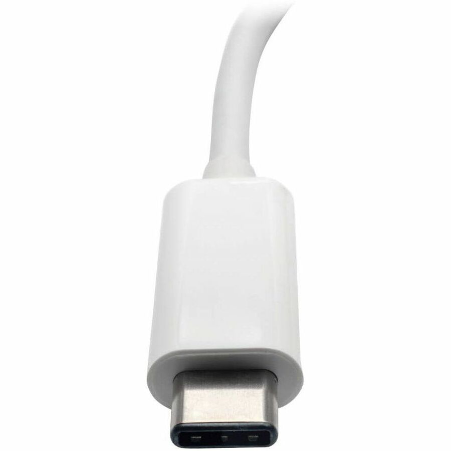Eaton Tripp Lite Series 3-Port USB 3.1 Gen 1 Hub with Ethernet - USB-C to 3 USB-A and Gigabit Ethernet