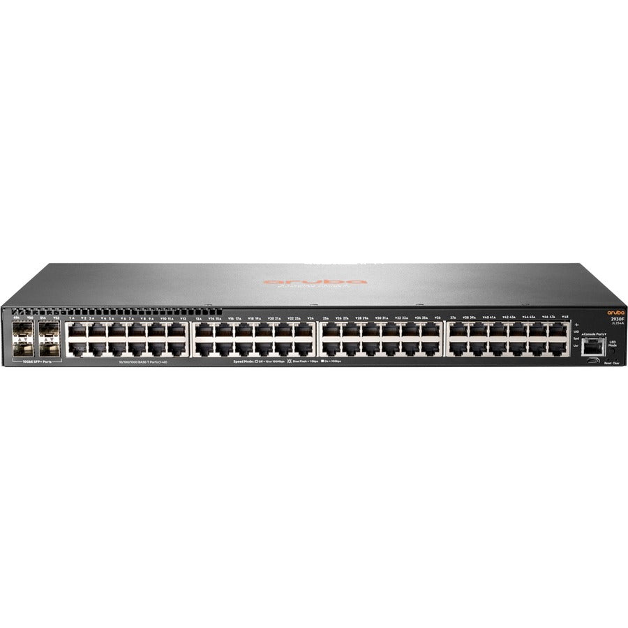 Hewlett Packard Enterprise Aruba 2930F 48G 4SFP+ Layer 3 Managed Switch