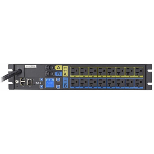 Eaton Corporation ePDU Managed 16-Outlet Rack PDU with NEMA 5-20R Receptacles and NEMA L5-30P Plug