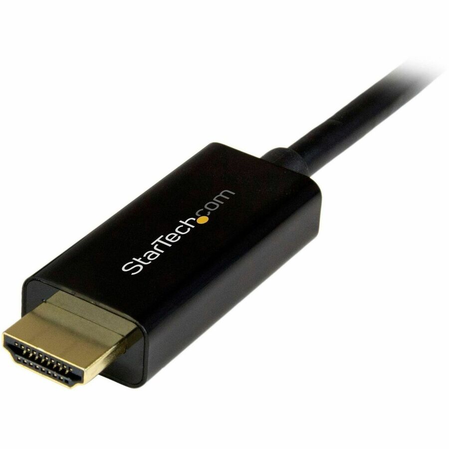 StarTech.com 10ft DisplayPort to HDMI Cable - 4K 30Hz, DP 1.2 to HDMI Adapter for Ultra HD Monitors and Projectors
