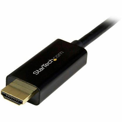 StarTech.com 10ft DisplayPort to HDMI Cable - 4K 30Hz, DP 1.2 to HDMI Adapter for Ultra HD Monitors and Projectors