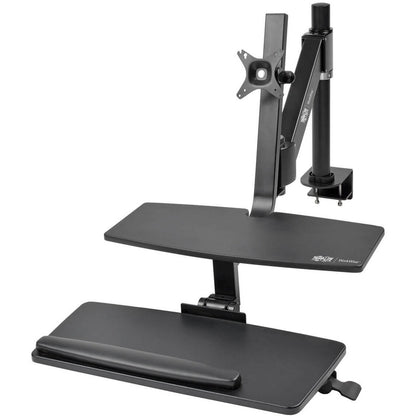 Eaton Tripp Lite WorkWise Single-Monitor Sit-Stand Desk Clamp Workstation WWSS1327CP