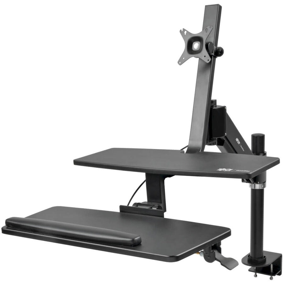 Eaton Tripp Lite WorkWise Single-Monitor Sit-Stand Desk Clamp Workstation WWSS1327CP