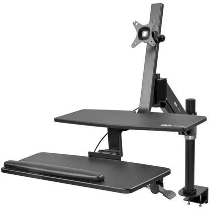 Eaton Tripp Lite WorkWise Single-Monitor Sit-Stand Desk Clamp Workstation WWSS1327CP