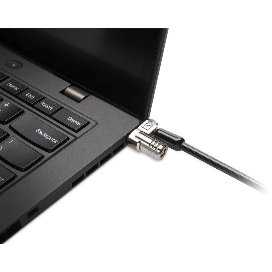 Kensington MicroSaver 2.0 Keyed Laptop Lock with T-Bar Technology and Carbon Steel Cable