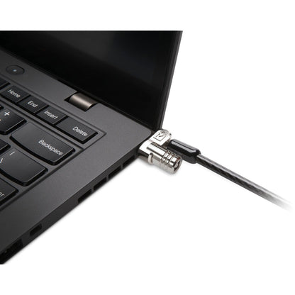 Kensington MicroSaver 2.0 Keyed Laptop Lock with T-Bar Technology and Carbon Steel Cable