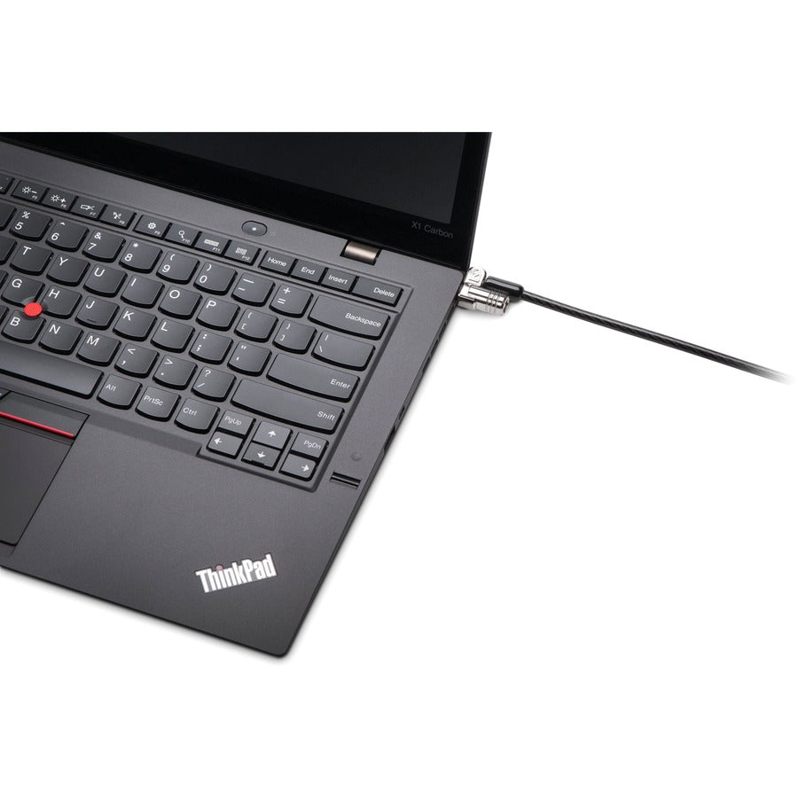 Kensington MicroSaver 2.0 Keyed Laptop Lock with T-Bar Technology and Carbon Steel Cable