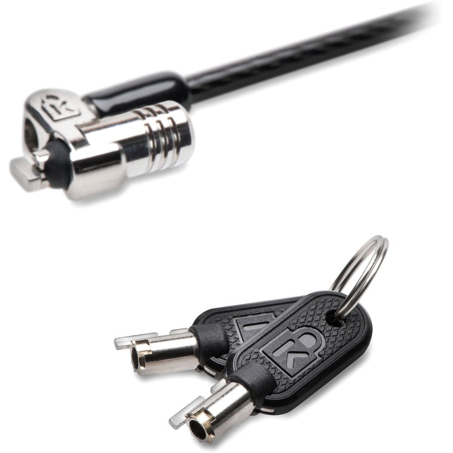 Kensington MicroSaver 2.0 Keyed Laptop Lock with T-Bar Technology and Carbon Steel Cable