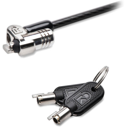 Kensington MicroSaver 2.0 Keyed Laptop Lock with T-Bar Technology and Carbon Steel Cable
