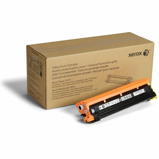 Xerox Yellow Drum Cartridge for Phaser 6510 and WorkCentre 6515 – 48,000 Pages Yield