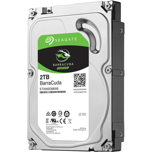 Seagate BarraCuda ST2000DM006 2TB Internal 3.5-Inch SATA Hard Drive