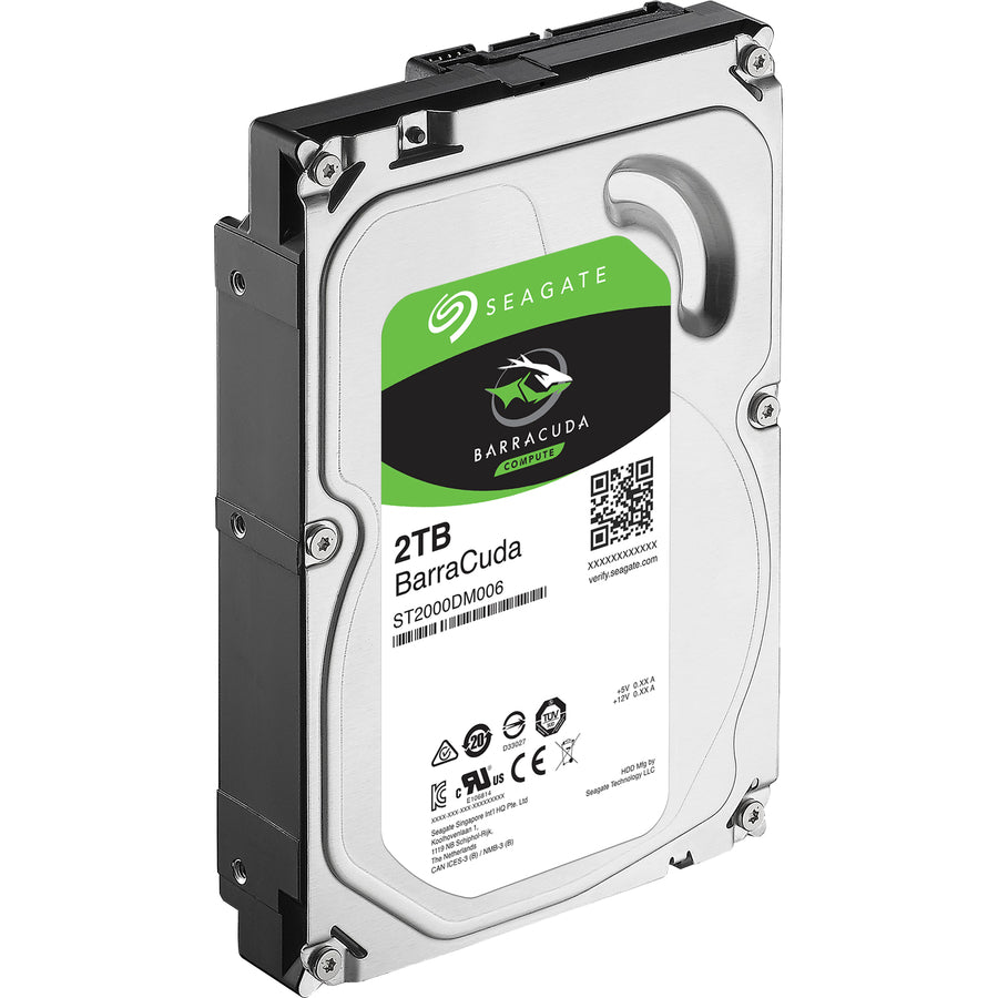 Seagate BarraCuda ST2000DM006 2TB Internal 3.5-Inch SATA Hard Drive