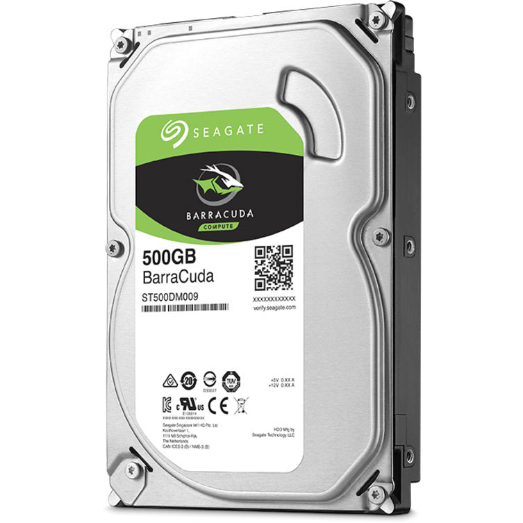 Seagate BarraCuda ST500DM009 500 GB Internal 3.5-Inch SATA Hard Drive