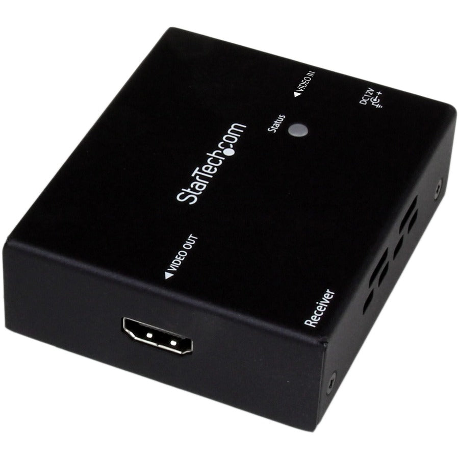StarTech.com 4K HDMI Extender Kit with Compact Transmitter – HDMI over CAT6 up to 130 ft. – UHD 4K Resolution – Model ST121HDBTDK
