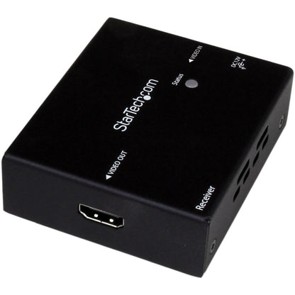 StarTech.com 4K HDMI Extender Kit with Compact Transmitter – HDMI over CAT6 up to 130 ft. – UHD 4K Resolution – Model ST121HDBTDK
