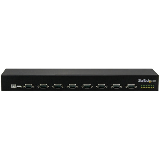 StarTech.com 8-Port USB to Serial Adapter Hub with Rack Mount and Daisy Chain Support - Part ICUSB23208FD